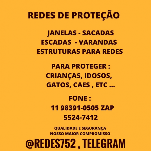 Telas de Proteção no Real Parque Av. Barão de Mont Mor 11  5524-7412 607813