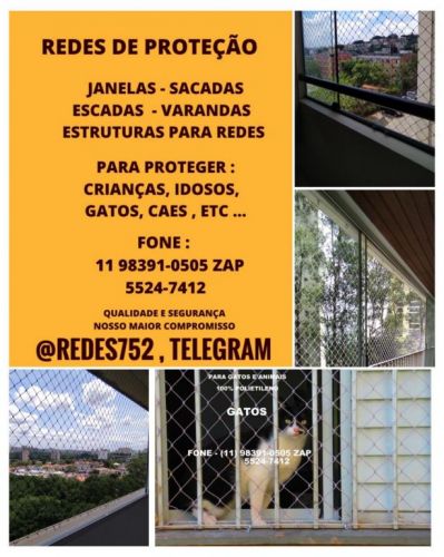 Telas de Proteção no Real Parque Av. Barão de Mont Mor 11  5524-7412 607816