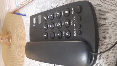 Telefone fixo Elgin modelo Tcf 2000 seminovo - Otimo estado - Juazeiro do Norte Ce 783062