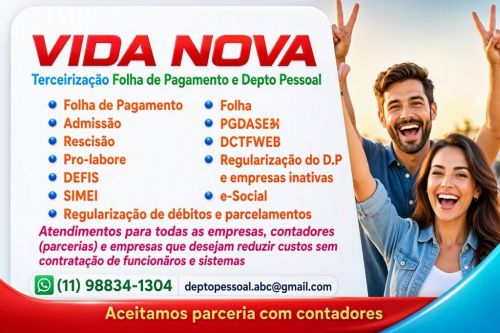Terceirização Depto Pessoal 787817 Terceirização Depto Pessoal 787817