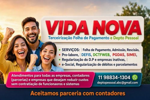 Terceirização Depto Pessoal 787818 Terceirização Depto Pessoal 787818