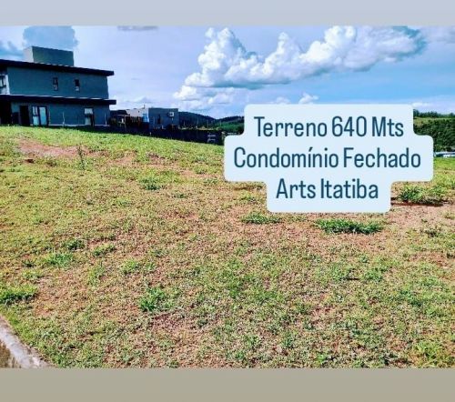 Terreno 640mts Excelente Topografia Condomino Fechado Arts Itatiba 749427