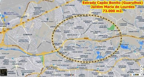 Terreno De 73.000 M2. Em Guarulhos Próximo Da Rod. Ayrton Senna - Bairro Dos Pimentas 601490