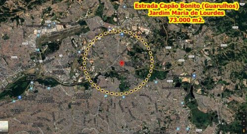 Terreno De 73.000 M2. Em Guarulhos Próximo Da Rod. Ayrton Senna - Bairro Dos Pimentas 601492