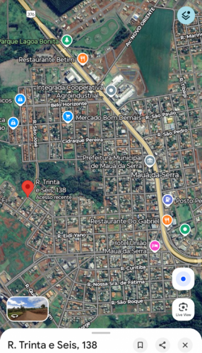 Terreno esquina 476 metros Mauá da serra Pr  760313