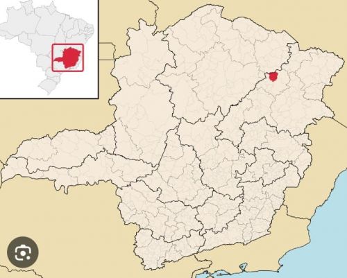 Terreno Rural na Beira do Rio em Minas Gerais localizado em Coronel Murta 743217