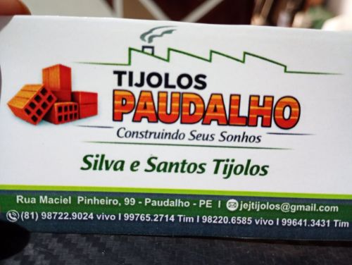 Tijolos Fabricação De 8 Furos 9x19x19 Direto Da Olaria Para Sua Construção  773900