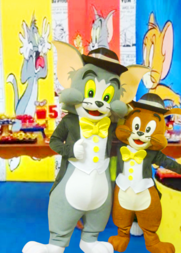 Tom e Jerry Cover Personagens Vivos Animação Festas Infantil 587610
