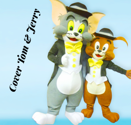 Tom e Jerry Cover Personagens Vivos Animação Festas Infantil 587613