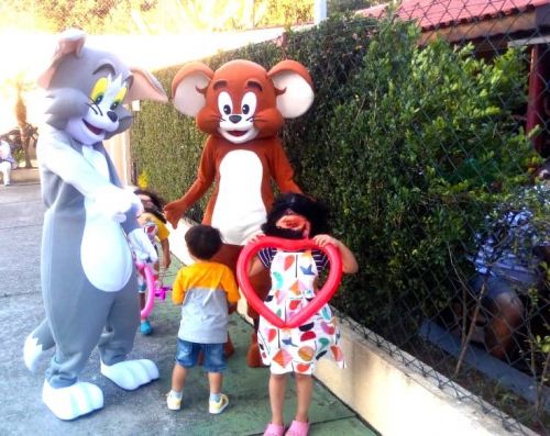 Tom e Jerry personagens vivos cover Festa 737669