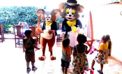 Tom e Jerry personagens vivos cover Festa 737671