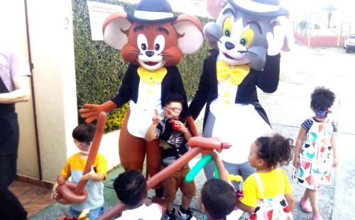 Tom e Jerry personagens vivos cover Festa 737674