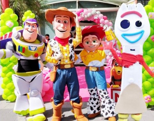 Toy Story Wood Buzz Cover Personagens Vivos Animação Festas Infantil 587803