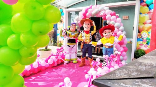 Toy Story Wood Buzz Cover Personagens Vivos Animação Festas Infantil 587804