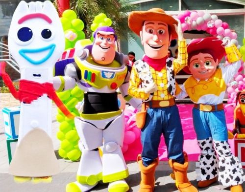 Toy Story Wood Buzz Cover Personagens Vivos Animação Festas Infantil 587805