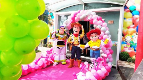 Toy Story Wood Buzz Cover Personagens Vivos Animação Festas Infantil 587819