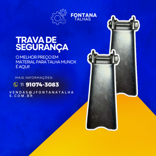 Trava De Segurança - Fontana Talhas forte talhas 02 744079