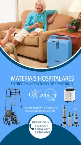 Tudo para tratamento de oxigenoterapia no conforto do seu lar  - 61-4141-6587  9-9504-6748 687075