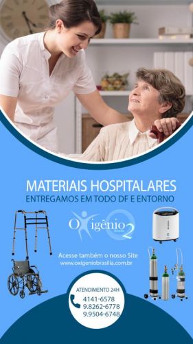 Tudo para tratamento de oxigenoterapia no conforto do seu lar  - 61-4141-6587  9-9504-6748 687077