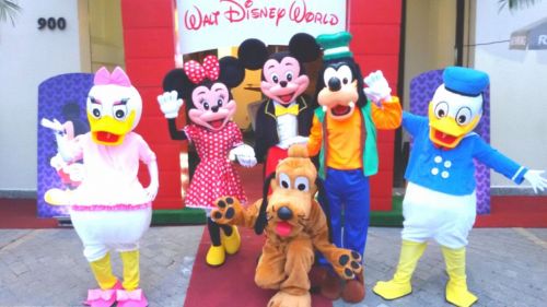Turma Cover Personagens Vivos Minnie Mickey Pateta Pato Margarida Animação Festas Infantil 394173