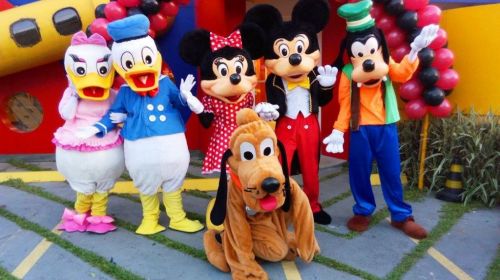 Turma do Mickey Cover Personagens Vivos Animação Festas  323282