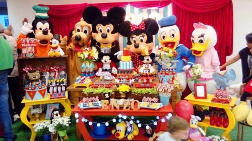 Turma do Mickey Cover Personagens Vivos Animação Festas  323283