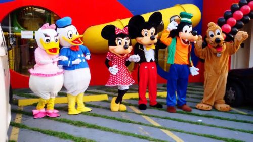 Turma do Mickey Cover Personagens Vivos Animação Festas  323285