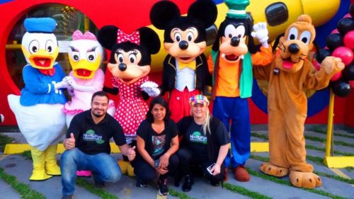 Turma do Mickey Cover Personagens Vivos Animação Festas  323286