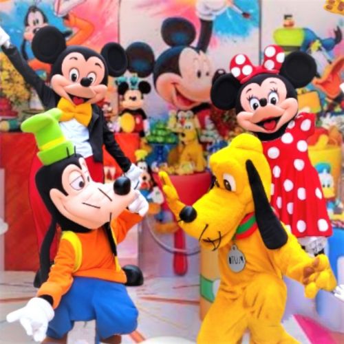 Turma Mickey cover personagens vivos festa infantil 673073