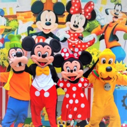Turma Mickey cover personagens vivos festa infantil 673074