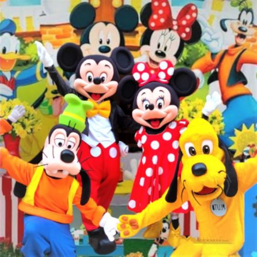 Turma Mickey cover personagens vivos festa infantil 673077