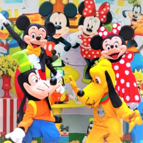 Turma Mickey cover personagens vivos festa infantil 673078