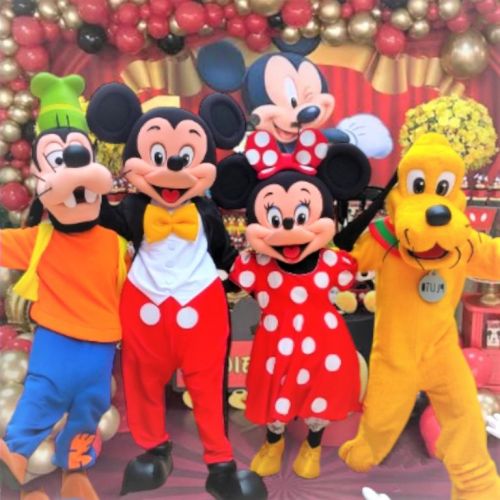 Turma Mickey cover personagens vivos festa infantil 673080