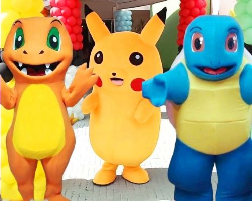 Turma Pokemon Pikachu cover personagens vivos festas infantil 587574