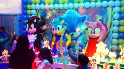 Turma Sonic cover personagens vivos festas infantil 587512