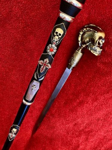 Umbanda Bengala Exu Quimbanda Exu Caveira Tranca Rua Ogum Iansã Zé Pelintra Malandros Cajado Espadas Espada de Ogum São Jorge Ateliê Sete Raios 751978