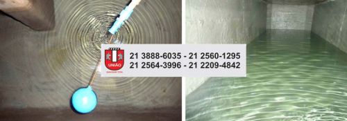 União Ltda desinfecção e higienização de cisterna 352000