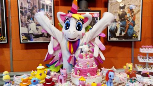 Unicornio personagem vivo cosplay Festa infantil 787141