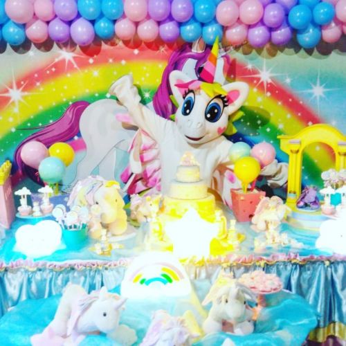 Unicornio personagem vivo cosplay Festa infantil 787146