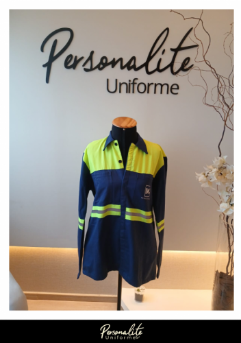 Uniformes industriais com silk 754415