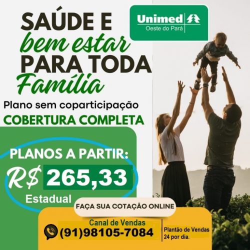 Unimed Estadual com promoção Neste Mês Faça seu Plano com cobertura Estado do Pará 721561