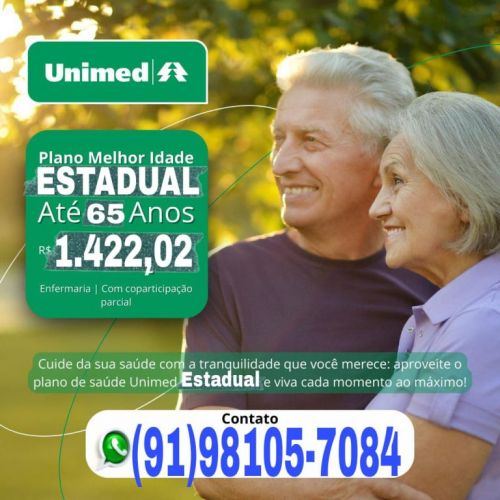 Unimed Estadual com promoção Neste Mês-seu Plano c-coparticipação Parcial-cobertura no e do Pará 751773