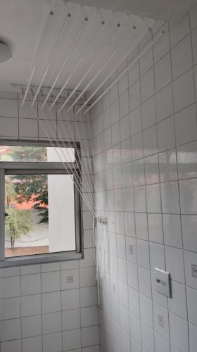 Varais De-roupa Na Aguá Rasainstalação Na-mooca venda instalação de varal para apartamento varal magico sob medidas varal sanfonado 758227