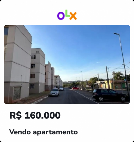 Vende-se um apt no conjunto Vera Cruz 2 755347