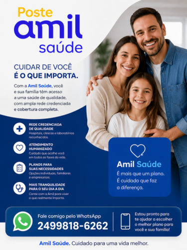 Vendedor Especialista em Planos de saúde  em Vr 24 99818-6262  781532