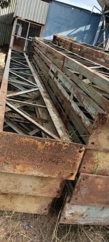Vendo Estrutura Metalica De Galpao Completa  Com Viga Para Ponte Rolante 705644