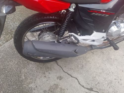 Vendo Honda Cg 160 Start Ano 2121 Km 28.000 Cor Vermelha  Única Dona 781233