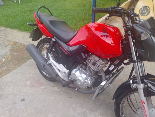 Vendo Honda Cg 160 Start Ano 2121 Km 28.000 Cor Vermelha  Única Dona 781234