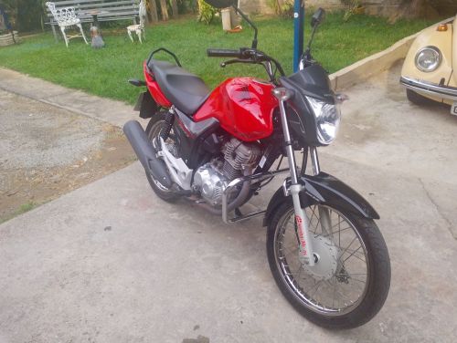 Vendo Honda Cg 160 Start Ano 2121 Km 28.000 Cor Vermelha  Única Dona 781235