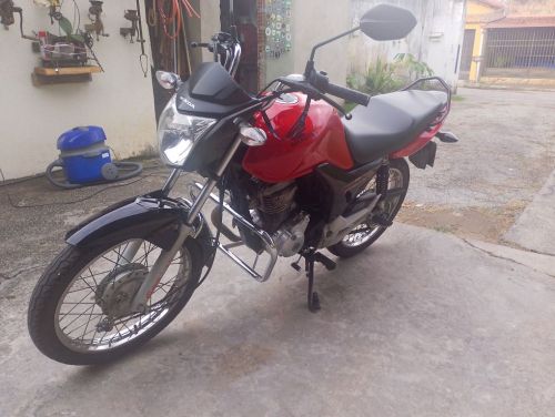Vendo Honda Cg 160 Start Ano 2121 Km 28.000 Cor Vermelha  Única Dona 781238